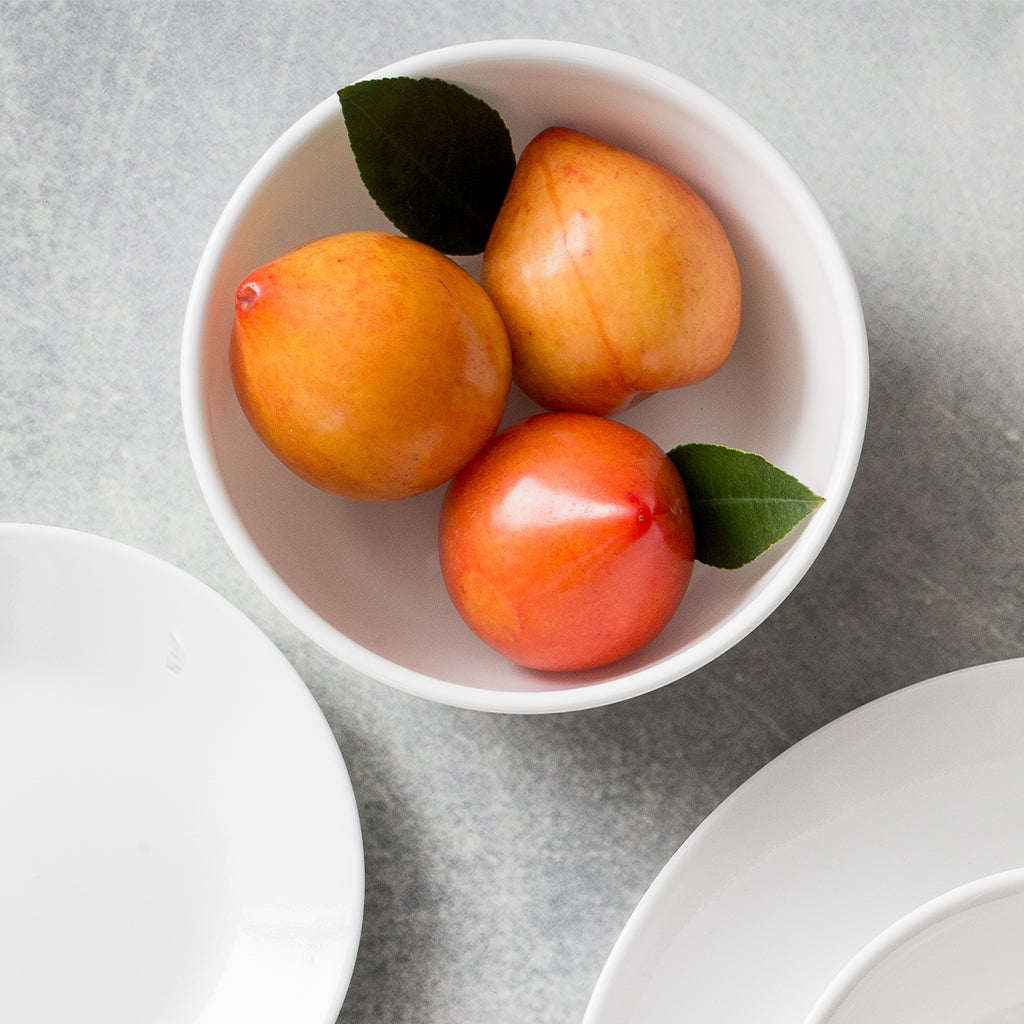 Corelle® Shimmering White 32-piece Dinnerware Set, Service for 8