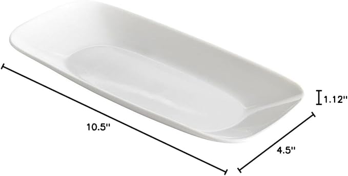 Corelle®  Pure White Appetizer Tray- 10.5"