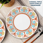 Corelle® Global Collection Terracotta Dreams 10.25” Dinner Plates, 6-pack