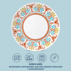 Corelle® Global Collection Terracotta Dreams 10.25” Dinner Plates, 6-pack