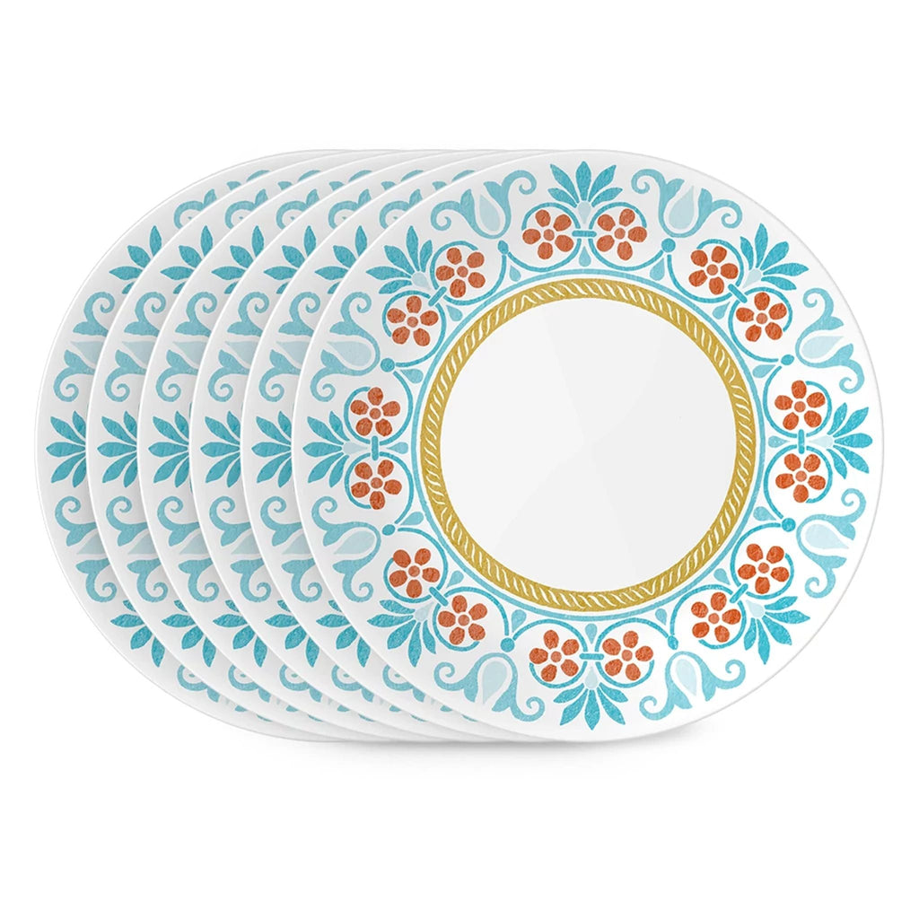 Corelle® Global Collection Terracotta Dreams, 8.5” Salad Plates, 6-pack