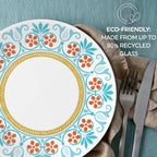 Corelle® Global Collection Terracotta Dreams, 8.5” Salad Plates, 6-pack