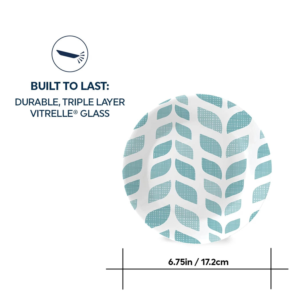 Corelle® Global Collection Northern Pines 6.75" Appetizer Plates, 6-pack