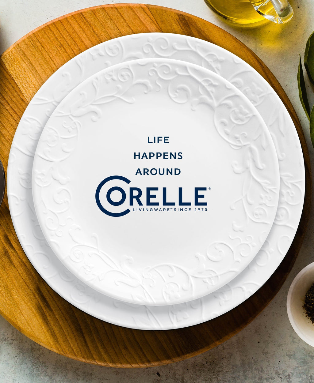Corelle® Bella Faenza 12-piece Dinnerware Set, Service for 4
