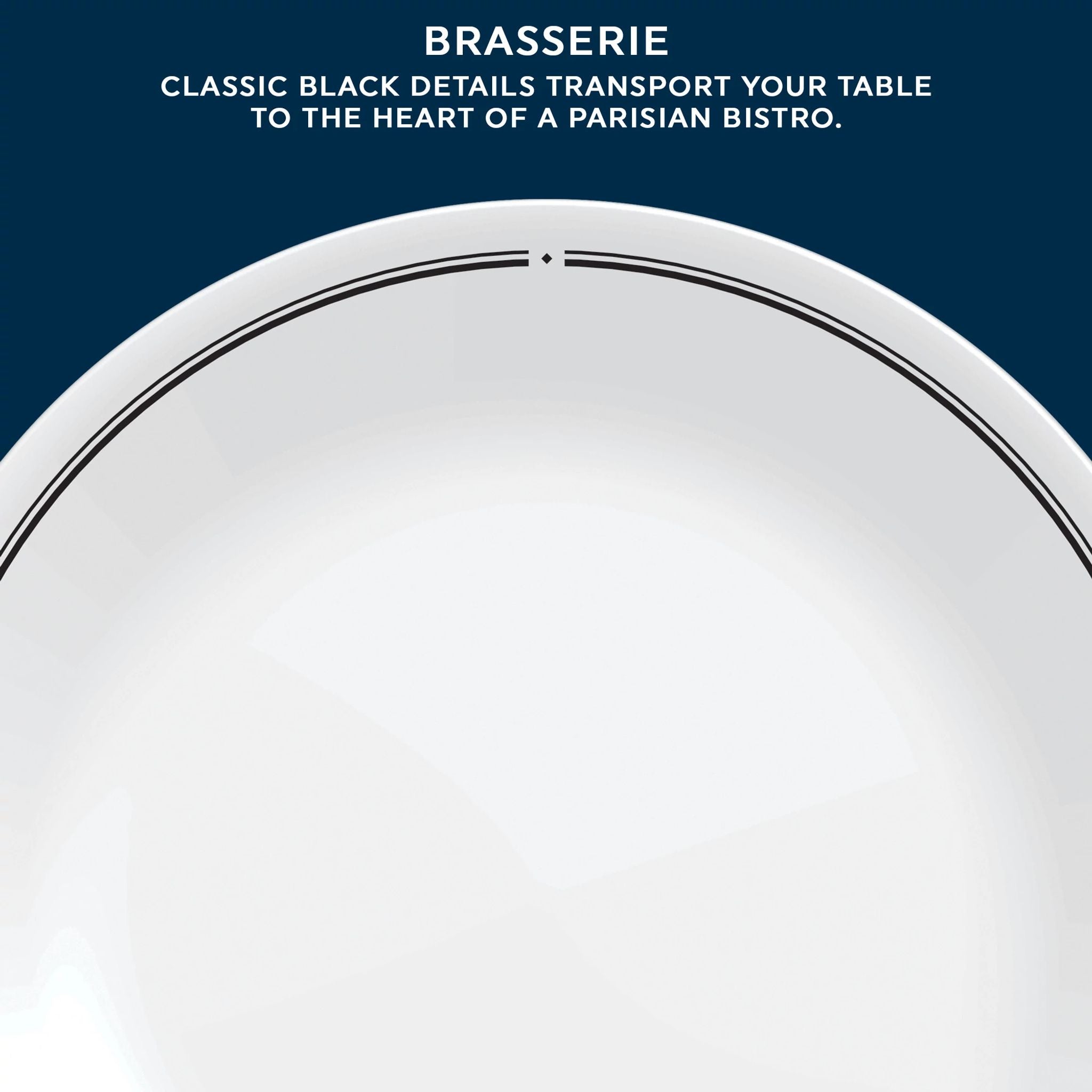 Corelle® Brasserie 8.5" Salad Plate, 6-pack
