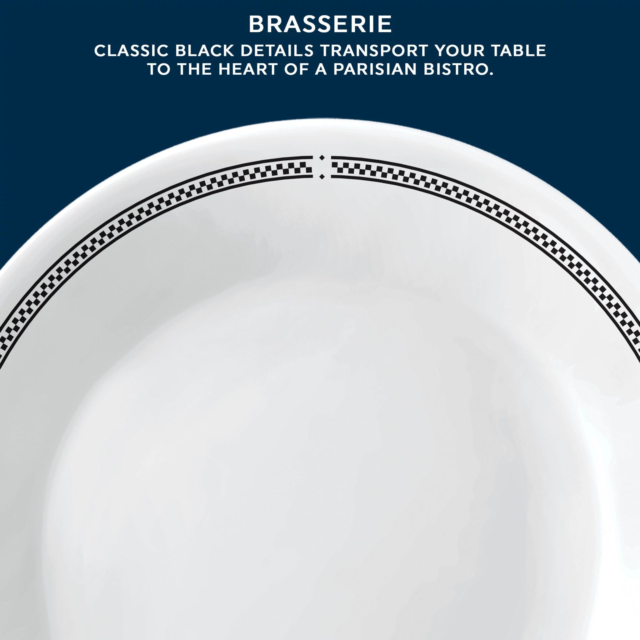 Corelle® Brasserie 6.75" Appetizer Plate, 6-pack