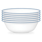Corelle® Botanical Stripes 18-ounce Cereal Bowls, 6-pack