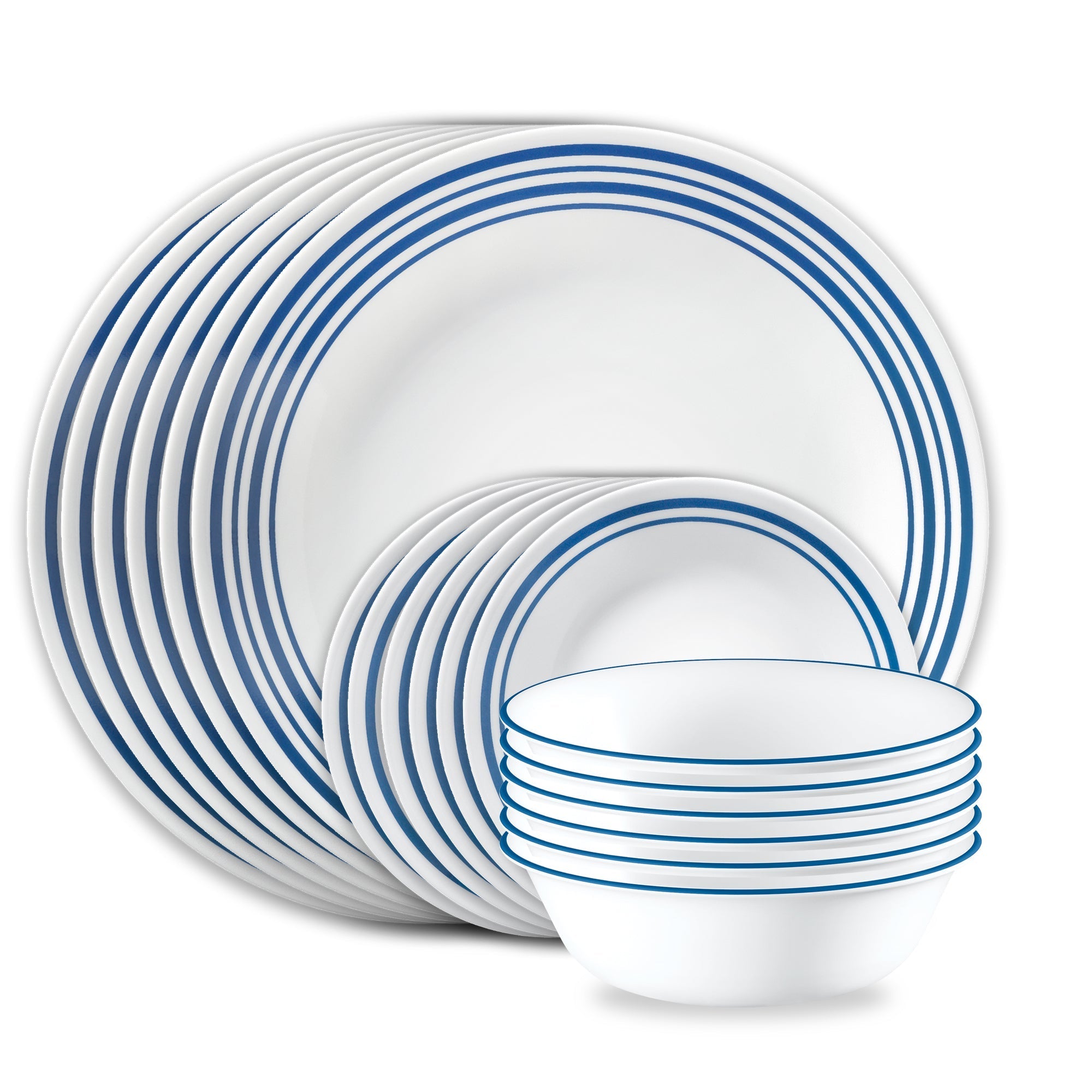 Corelle® Laila 18-piece Dinnerware Set, Service for 6