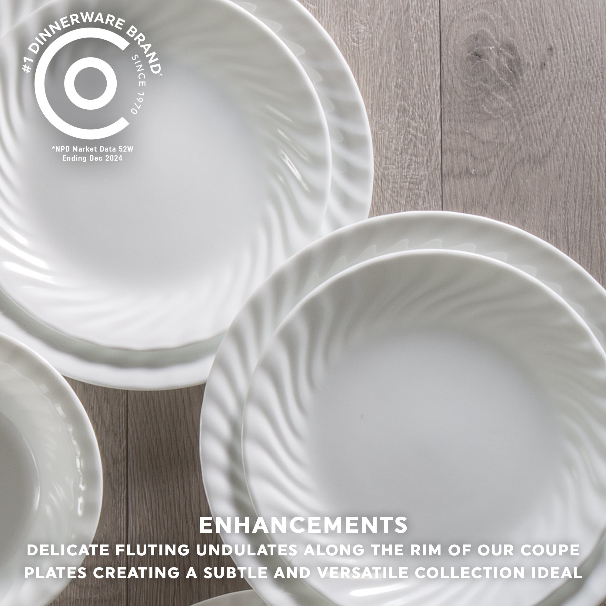 Corelle® Enhancements 8.5" Salad Plate