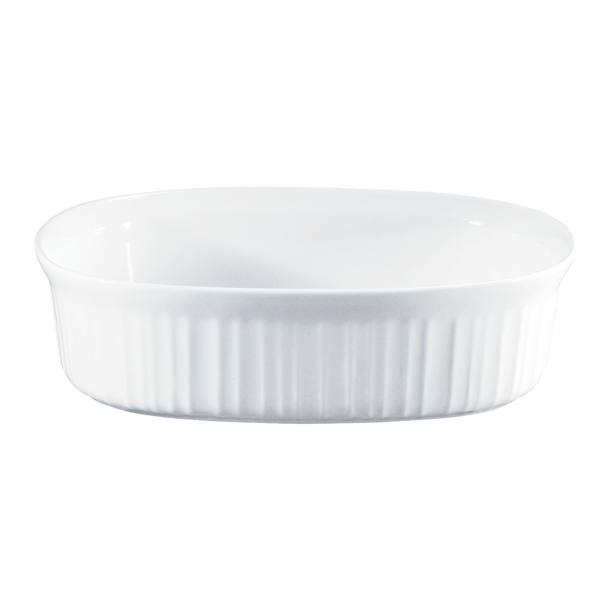 CorningWare® French White® 2.5-quart Oval Casserole Dish