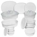 CorningWare® French White® 18-piece Round & Oval Set